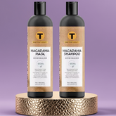 Belma kosmetik- Duo mantenimiento home macadámia- Champú macadámia 250 ml + Mascarilla macadámia 250 ml