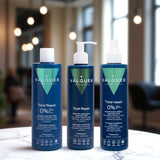 Pack Total Repair para Cabellos Dañados - Champú, Mascarilla y Acondicionador Bifásico - 975 ml