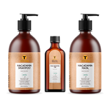 Belma kosmetik-Pack macadamia -Champú 500+Mascarilla 500+Serum oil macadamia