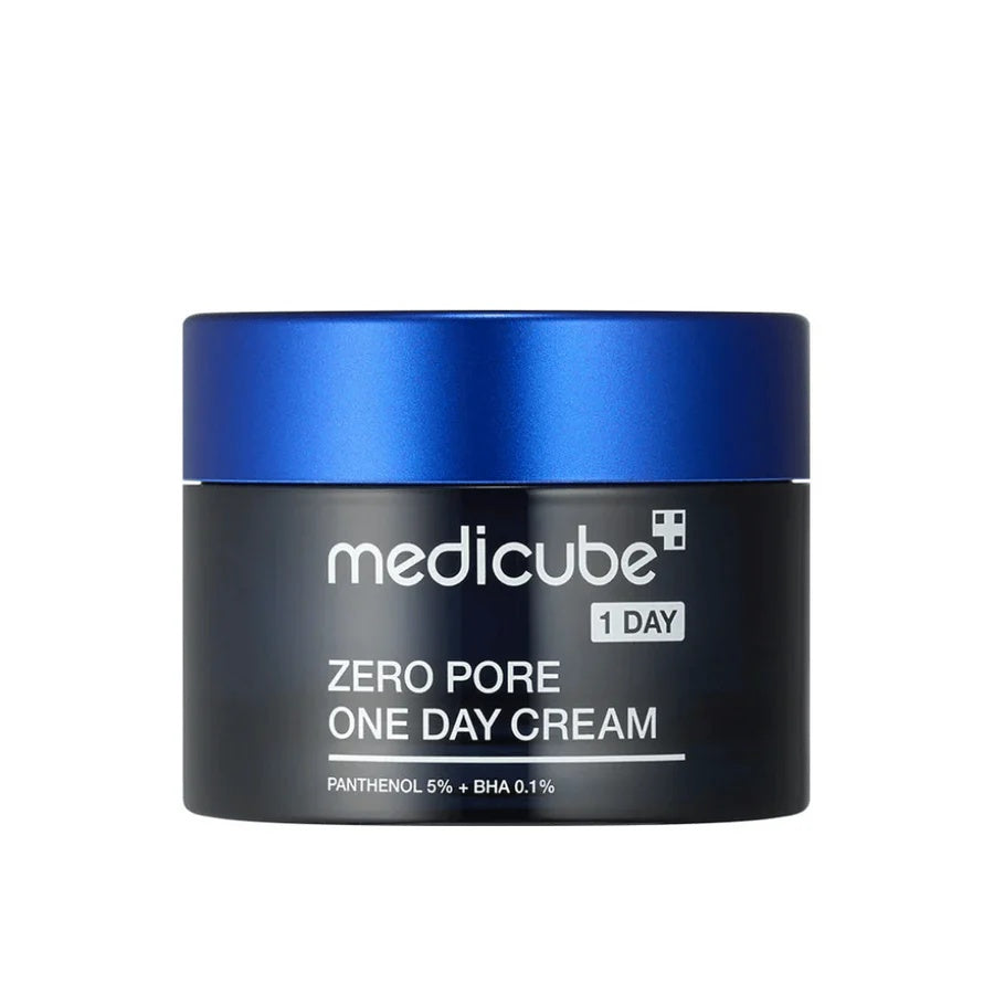 Medicube – Zero Pore One Day Cream 50ml – Crema Ligera para Minimizar Poros e Hidratar