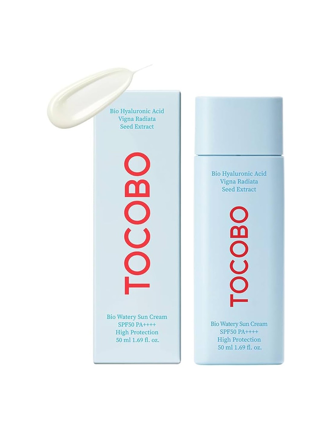 Tocobo -  Protector Solar Vegano e Hidratante SPF50 + PA++++ (50ml)