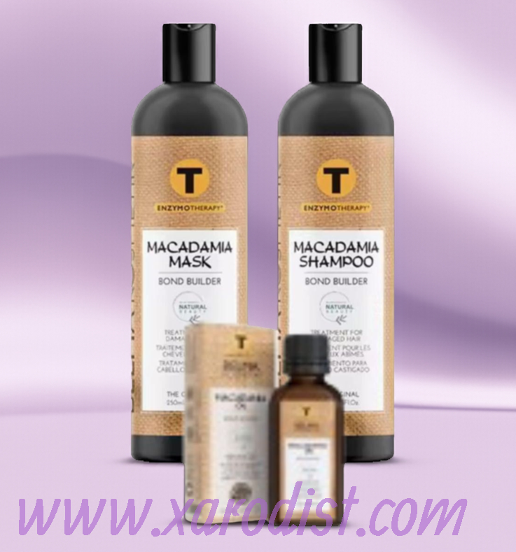 Belma kosmetik-Kit de macadámia mantenimiento,champú+mascarilla+serúm,250+250+50