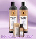 Belma kosmetik-Kit de macadámia mantenimiento,champú+mascarilla+serúm,250+250+50