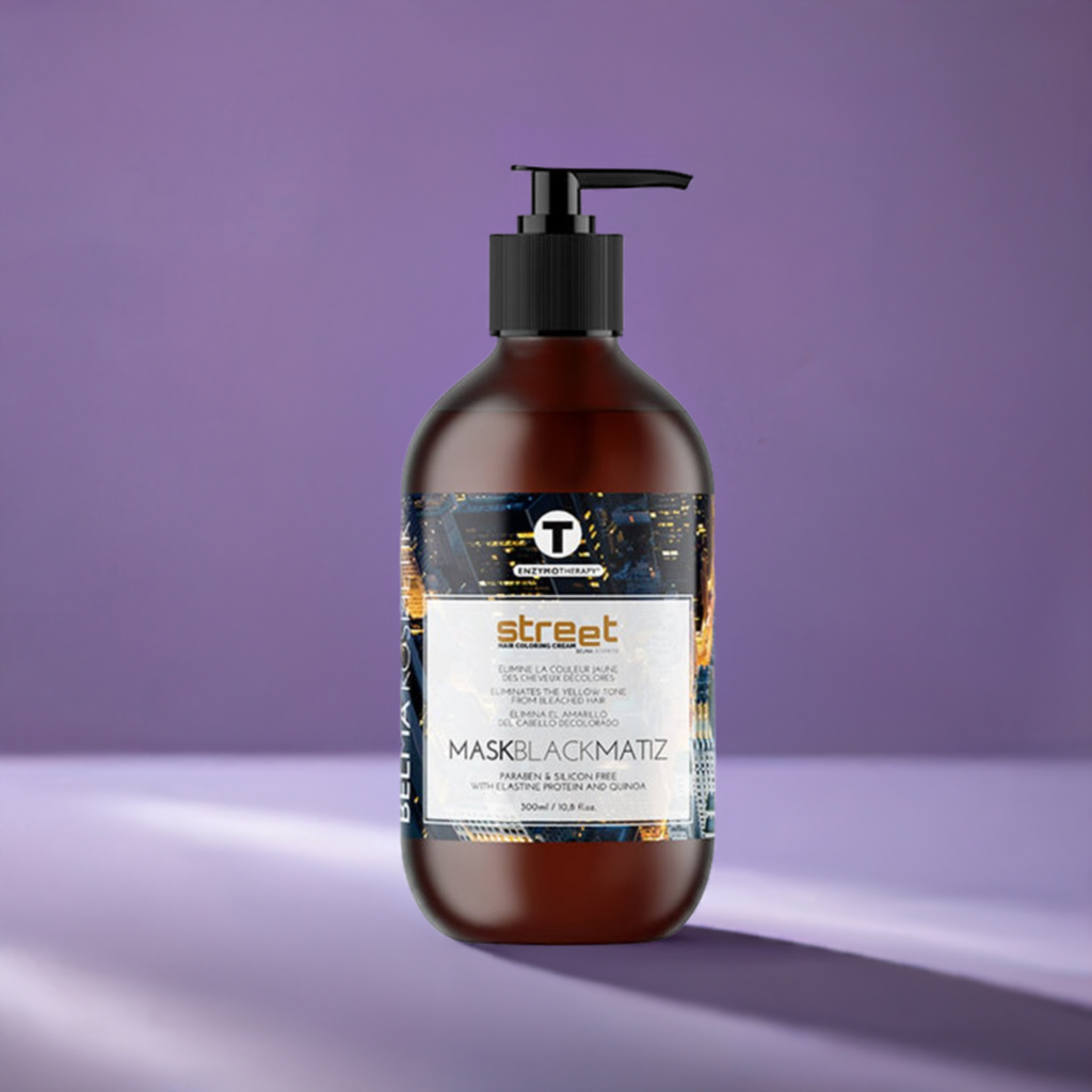 Belma kosmetik- Mascarilla matizadora Black matiz-efecto anti-amarillos,consigue tonos metalizados, plateados y grises