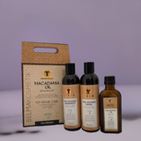 Belma kosmetik-Macadamia kit de mantenimiento de para casa